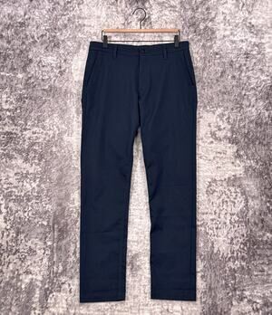 Proof Pants 32 x 32 Mens Slim Fit Navy Blue Tech Chino Travel